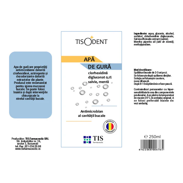 APA DE GURA TISODENT, TIS Farmaceutic la Nana Plafar [2]