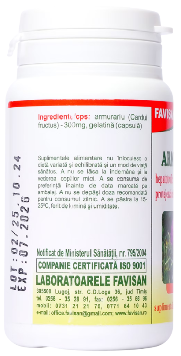 Armurariu, 40 capsule, favisan  la Nana Plafar [2]