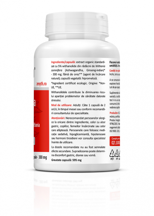 ASHWAGANDHA KSM-66, 300 mg, Zenyth [5]