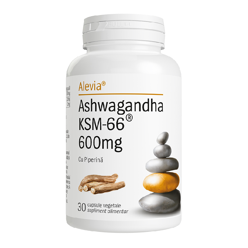 ASHWAGANDHA KSM-66, 600 mg, 30 capsule, Alevia [1]