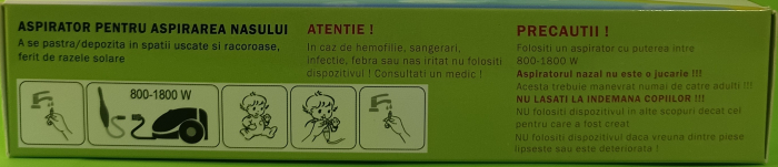 Aspirator nazal Batista bebelusului, Arianna la Nana Plafar [4]