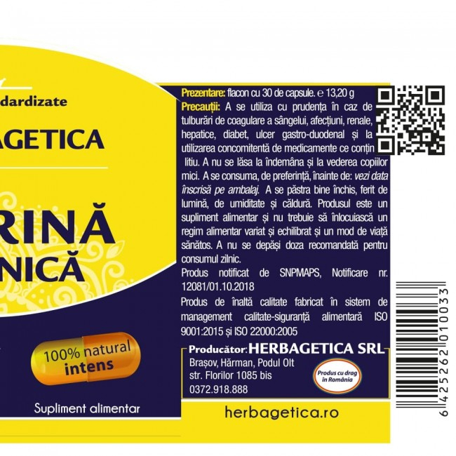 ASPIRINA ORGANICA, herbagetica la nanaplafar [3]