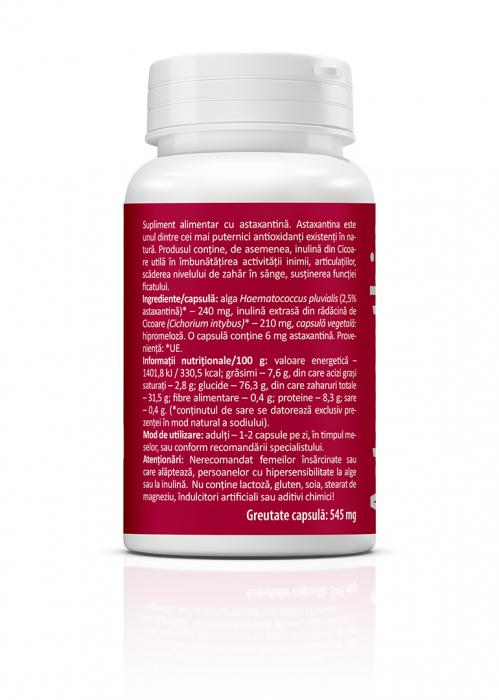 ASTAXANTINA NATURALA 6 mg, 30 capsule, Zenyth [2]