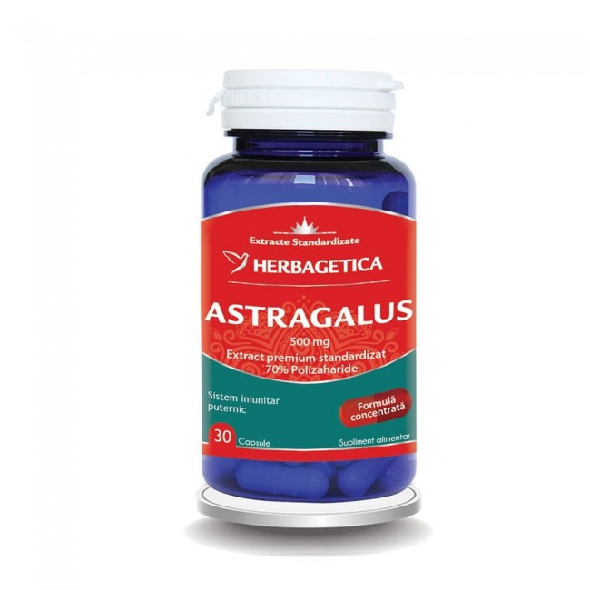 ASTRAGALUS pentru imunitate 500mg, Herbagetica [1]