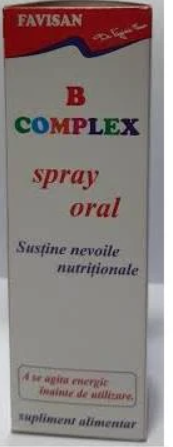 B COMPLEX SPRAY ORAL 30 ml, Favisan la Nana Plafar [1]