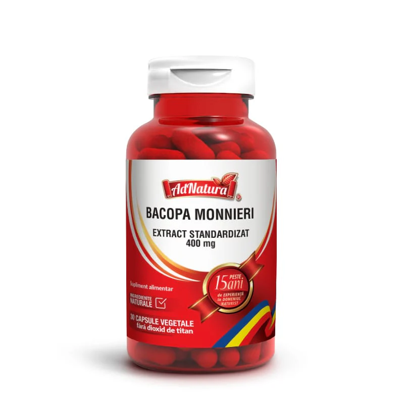 BACOPA MONNIERI EXTRACT 400mg, AdNatura [1]