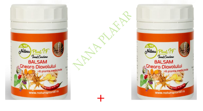 BALSAM Gheara Diavolului + 6 plante medicinale,  250 ml, Natura Plant la Nana Plafar [3]
