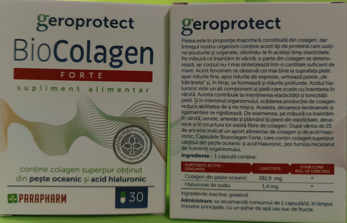 BIOCOLAGEN Forte, 30 capsule, Parapharm la Nana Plafar [2]