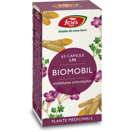 BIOMOBIL ARTICULATII, L95, 63 capsule, Fares [1]