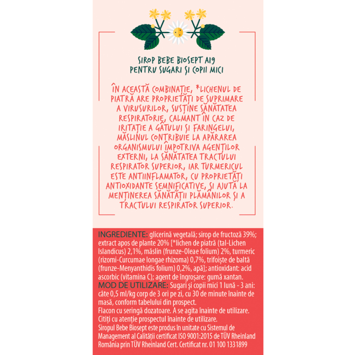 Biosept Mami si bebe, A18, 30 capsule, Fares la Nana Plafar [2]