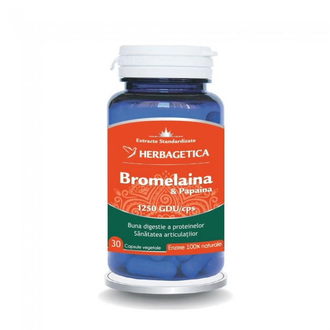 BROMELAINA & PAPAINA, Herbagetica [1]