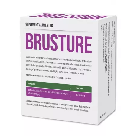 Brusture, 30 capsule, Parapharm [2]