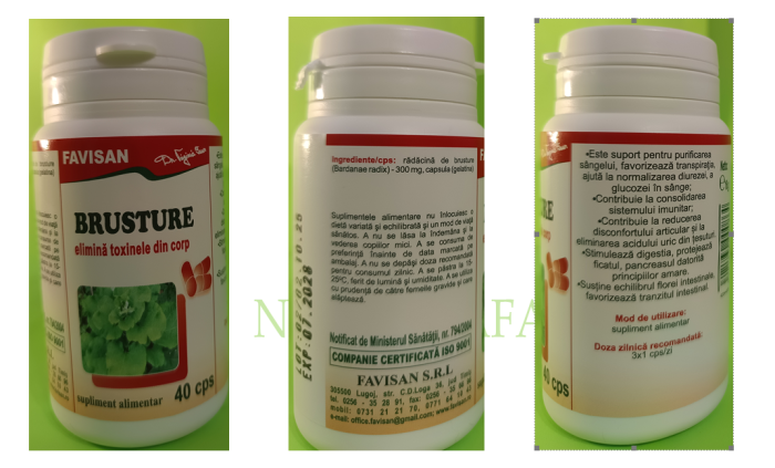 Brusture 40 capsule, FAVISAN la Nana Plafar [2]