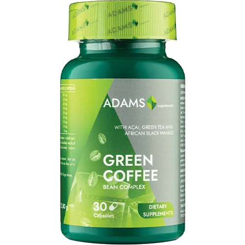 CAFEA VERDE-GREEN COFFEE COMPLEX, 30cps, Adams Supplements [1]