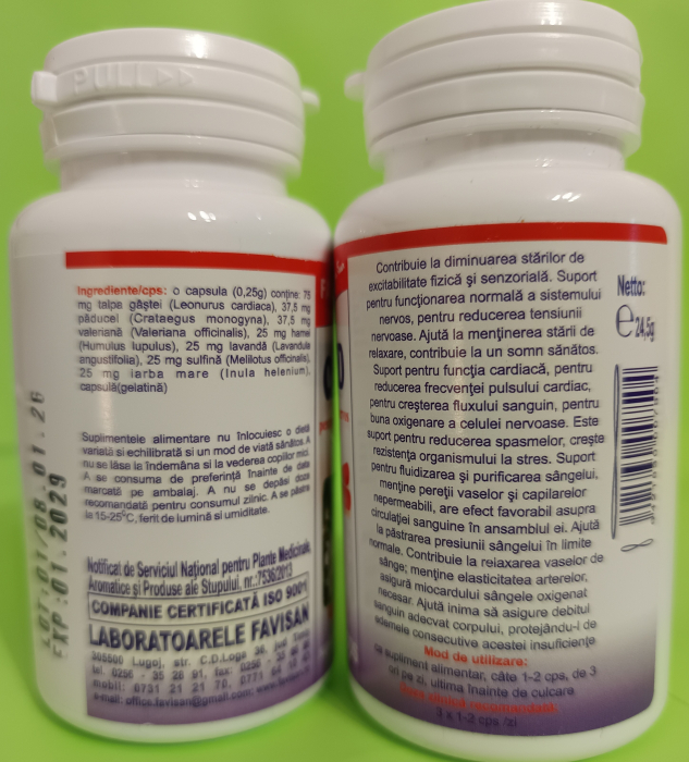 Calmosed, 70 capsule, Favisan la Nana Plafar [2]