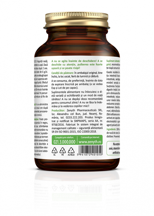 CARBO FORTE carbune activat , 60 gr, Zenyth [4]