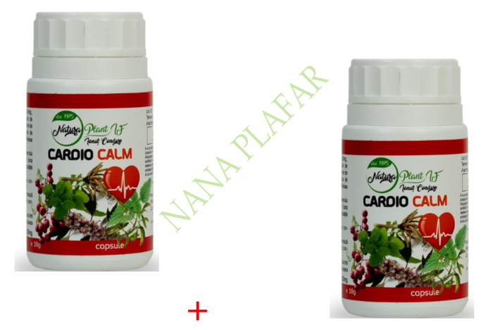 Cardio Calm, 60 capsule, Natura Plant   la Nana Plaf ar [3]