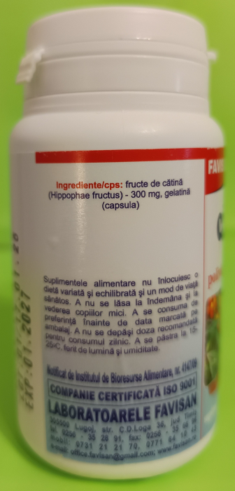 CATINA, 70 capsule, polivitamina naturala, Favisan la Nana Plafar [4]