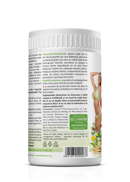 CEAI PENTRU SLABIT Silhouette Help, Zenyth la Nana Plafar [4]