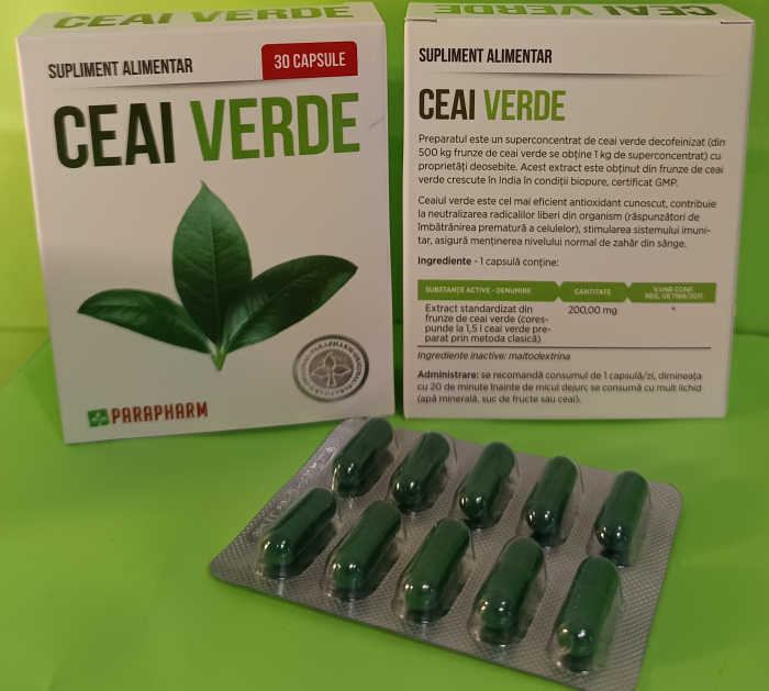 CEAI VERDE 200mg Parapharm la Nana Plafar [2]