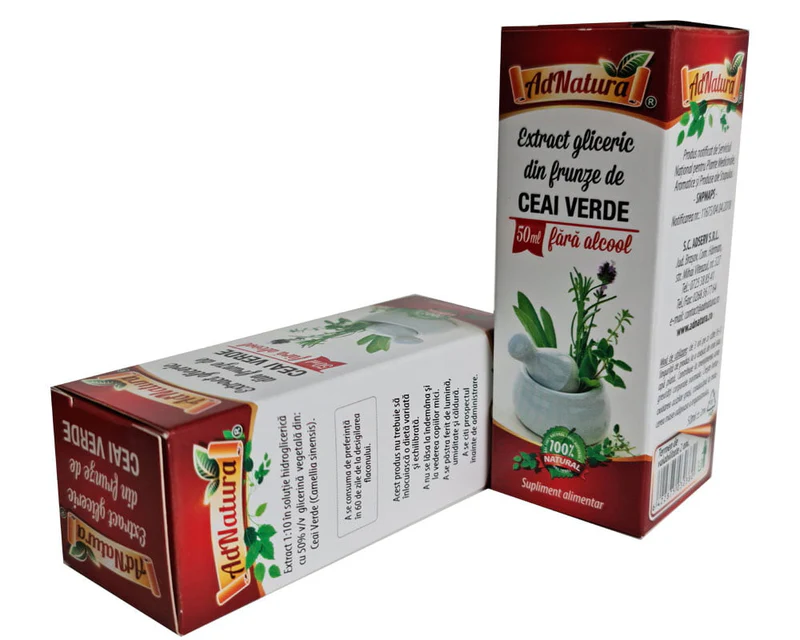 CEAI VERDE , DETOXIFIERE EXTRACTE FARA ALCOOL 50ML AdNatura la Nana Plafar [1]