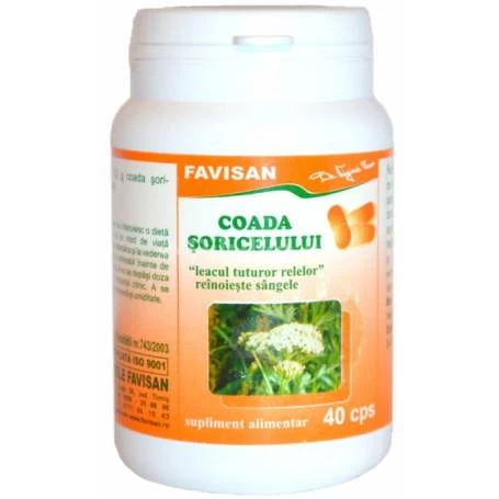 Coada Soricelului 40 capsule, FAVISAN [1]