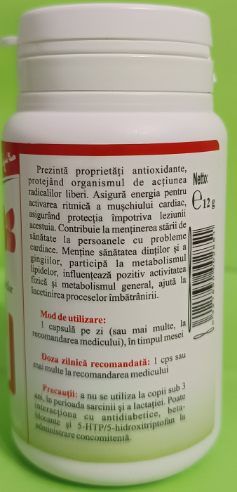 COENZIMA Q10, 20mg, 30 capsule, Favisan [2]