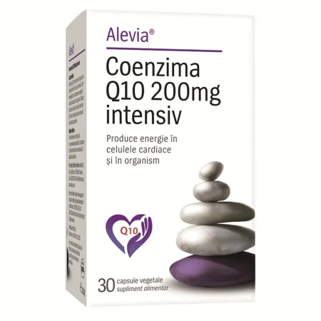 Coenzima Q10 intensiv, 200 mg, 30 capsule, Alevia [1]