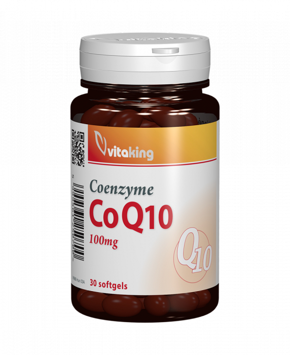 COENZIMA Q10 naturala 100mg, 30 capsule Vitaking [1]