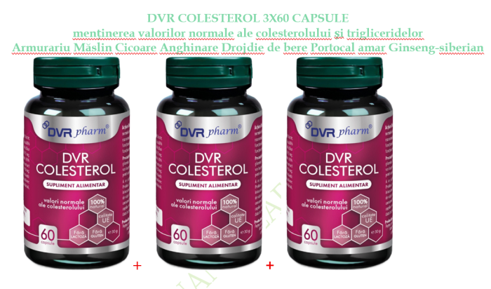 COLESTEROL, capsule, DVR Pharm la Nana Plafar [4]