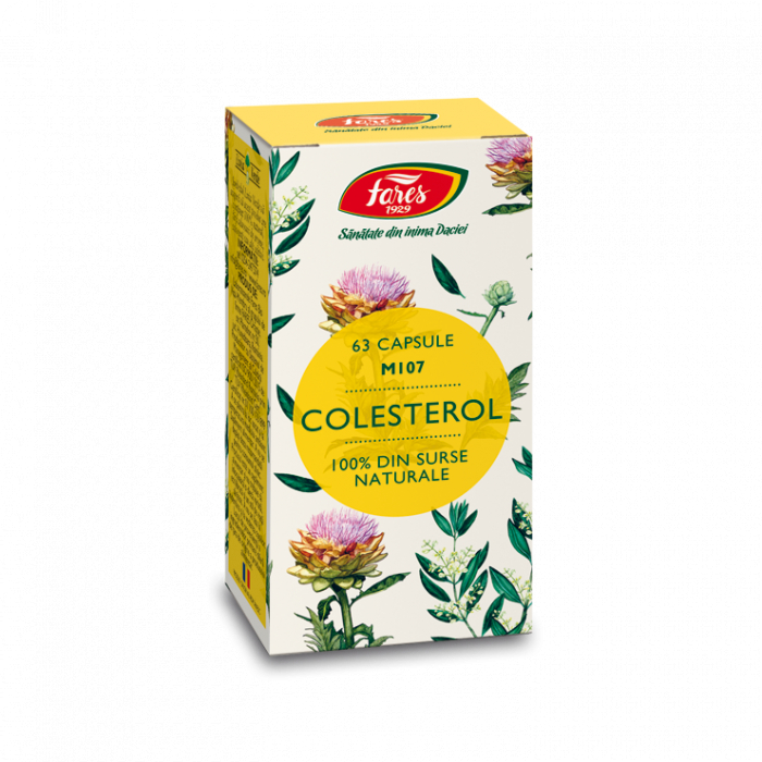 COLESTEROL M107, 63 capsule, Fares [1]