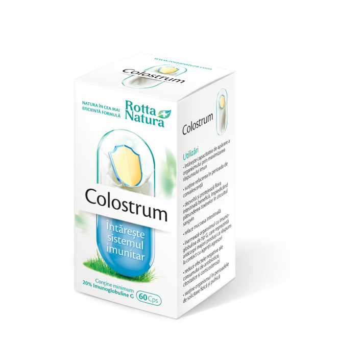 COLOSTRUM anticorpi naturali, 60 capsule, Rotta Natura   la Nana Plafar [1]