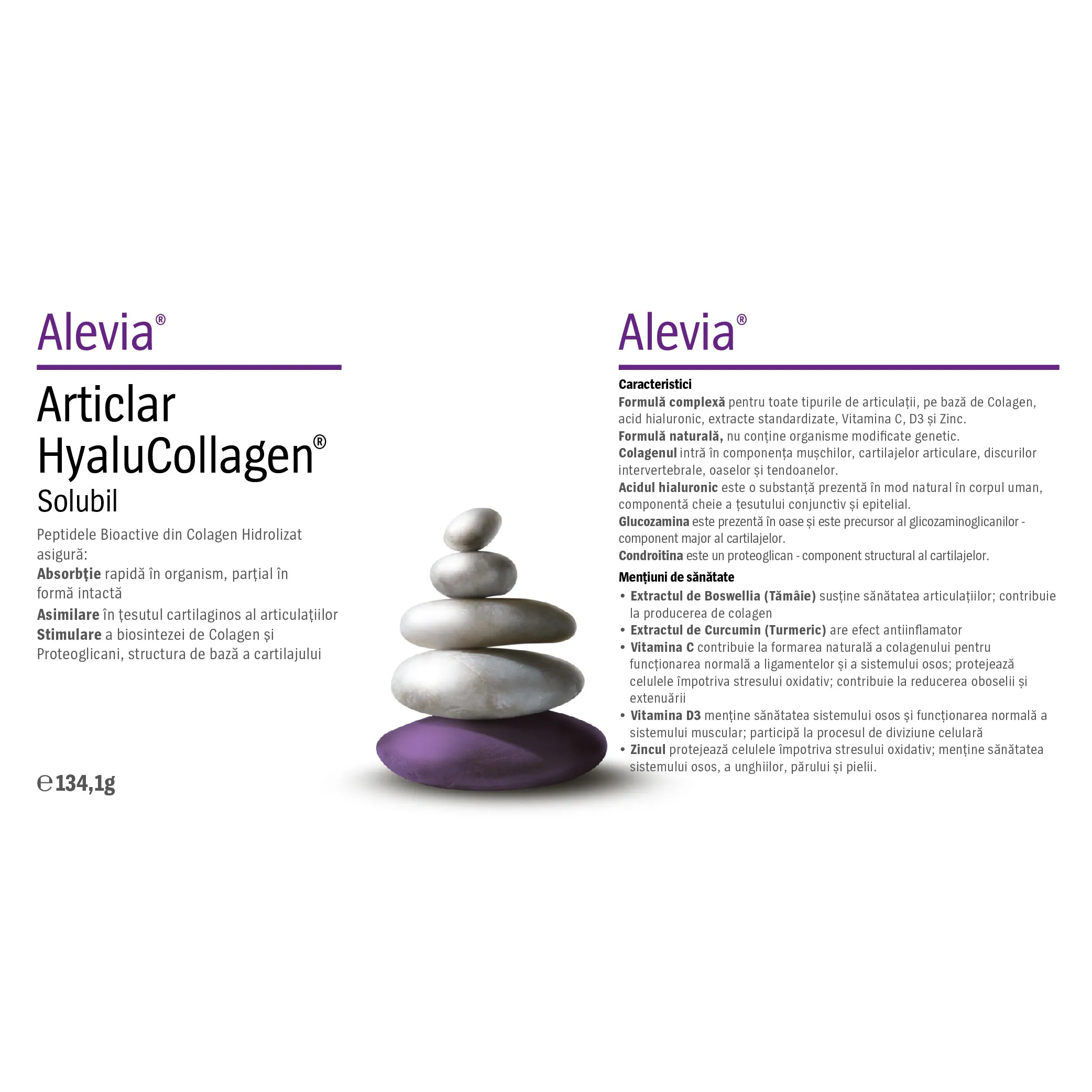 Complex Articlar HyaluCollagen, 20 plicuri, Alevia [3]