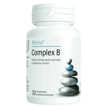 Complex B, 30 comprimate, Alevia [1]