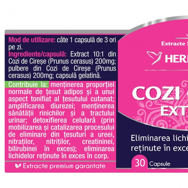 COZI DE CIRESE Extract, Herbagetica la nana plafar [2]