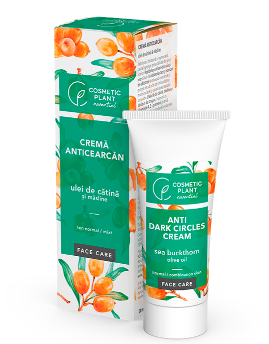 CREMA ANTICEARCAN CU ULEI DE CATINA SI MASLINE, 30 ml, Cosmetic Plant [1]