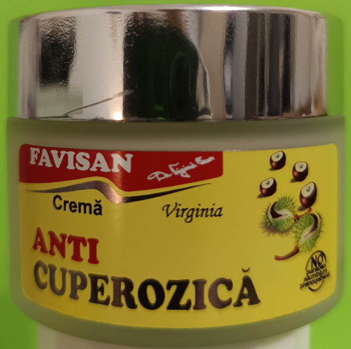 CREMA ANTICUPEROZICA BIO 40ml VIRGINIA, Favisan la Nana Plafar [3]