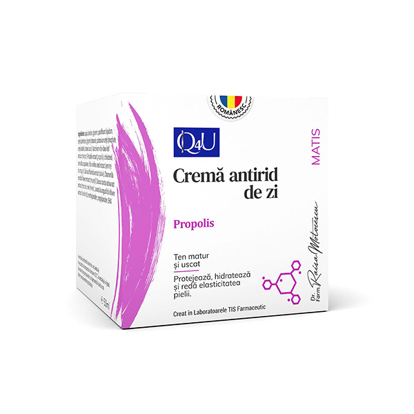 CREMA de FATA ANTIRID de ZI cu PROPOLIS 50ml, TIS Farmaceutic [1]