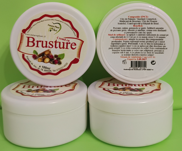 CREMA cu BRUSTURE 100 ml Natura Plant la Nana Plafar [3]