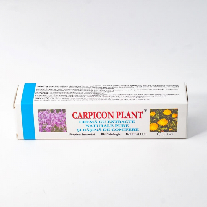Crema cu extracte naturale pure și rasina de conifere Carpicon Plant, 50 ml, [1]