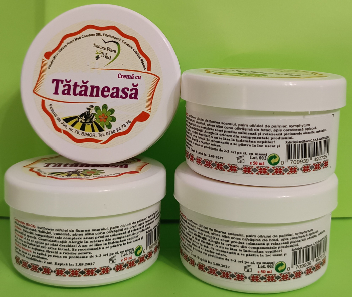 Crema cu TATANEASA, 50 ml - NATURA PLANT la Nana Plafar [5]