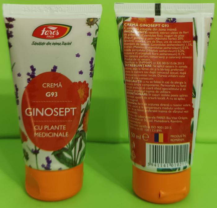 Ginosept crema, 50 ml, FARES la Nana Plafar [3]