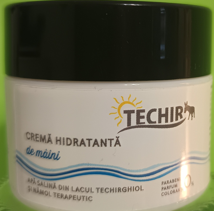 Crema hidratanta de maini cu Namol. 50gr, Techir [3]