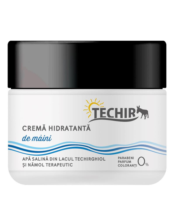Crema hidratanta de maini cu Namol. 50gr, Techir [1]