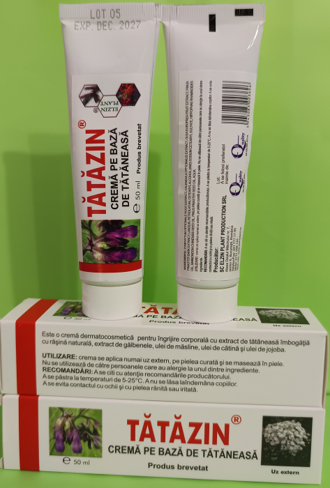 CREMA pe baza de TATANEASA, Tatazin, 50 ml, Elzin Plant la Nana Plafar [2]