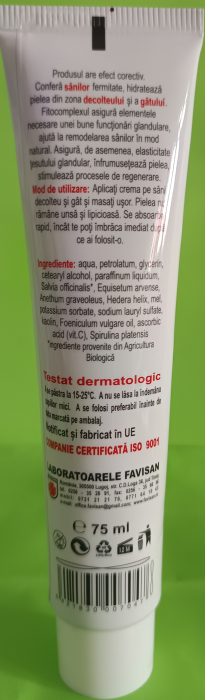CREMA pentru bust, decolteu si gat Favibust, 75 ml, Favisan la Nana Plafar [2]
