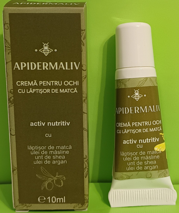 Crema pentru ochi activ anticearcane Apidermin Lejer, 10 ml, Complex Apicol la nana plafar [3]