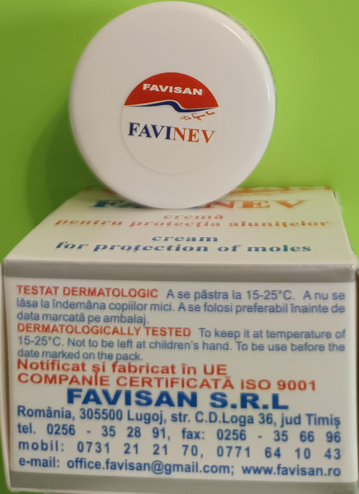 CREMA pentru ALUNITE Favinev, 5 ml, Favisan la Nana Plafar [4]