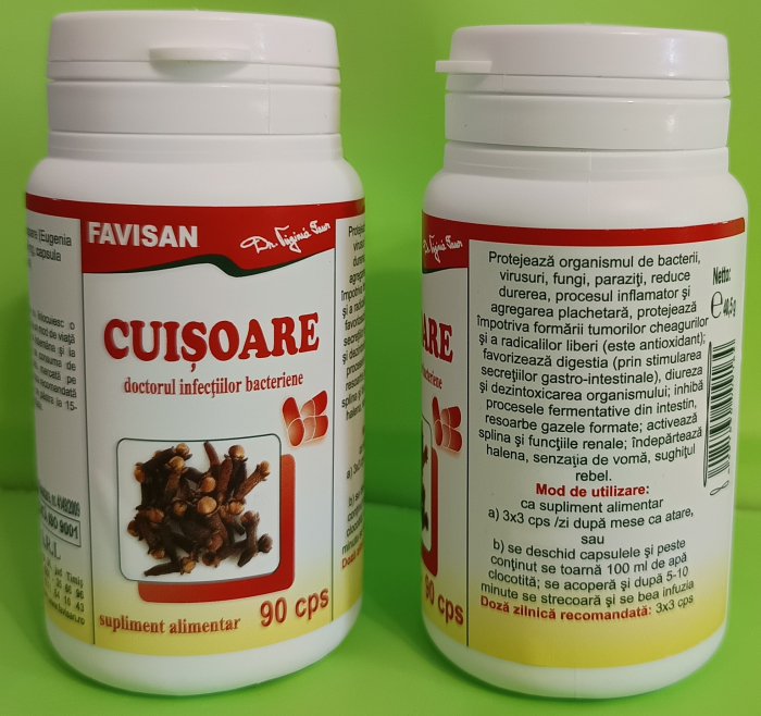 Cuisoare, 90 capsule, Favisan [2]