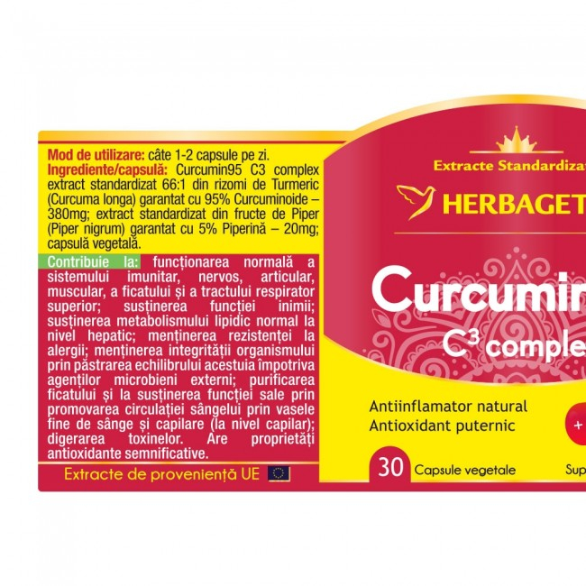 CURCUMIN95 C3 Complex,  Herbagetica [2]